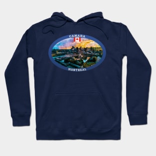 Montreal Canada Travel Hoodie